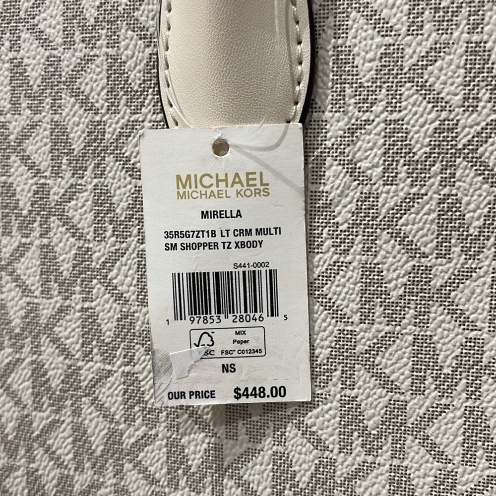 Michael Kors Mirella Small Signature Logo Crossbody Shopper TZ XBODY Bag
LT CRM - Picture 14 of 16